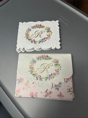Carols Rose garden note letters 10